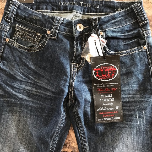 Cowgirl Tuff Midnight Jewel Jeans New with Tags - Picture 2 of 6
